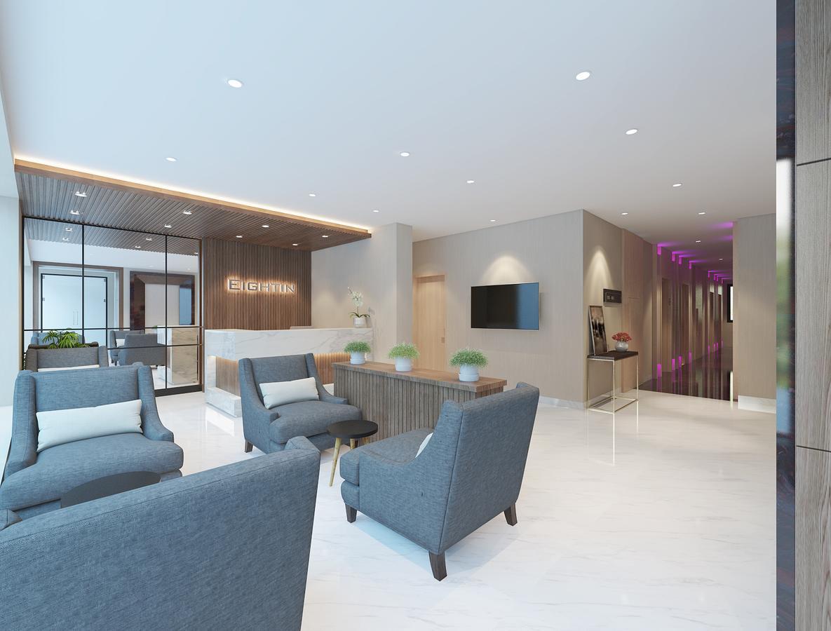 Eightin Hotel Sudirman Jakarta Buitenkant foto