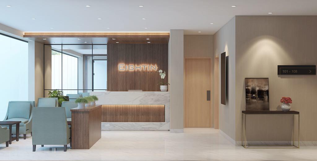 Eightin Hotel Sudirman Jakarta Buitenkant foto